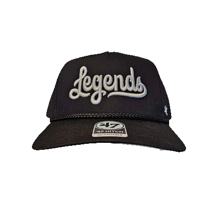 '47 Brand Black Legends Rope Hitch Cap
