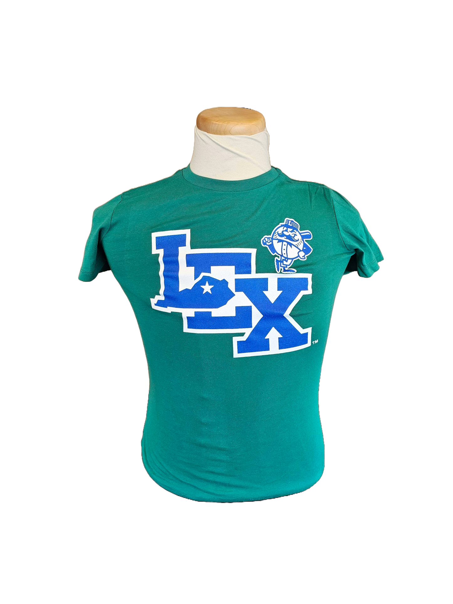 Ladies Stacked LEX with Mighty Lex T-Shirt - Green