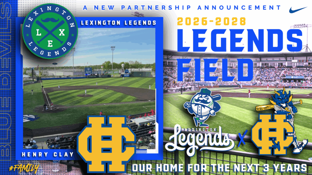 Lexington Legends and Henry Clay High School Baseball Announce Three-Year Partnership