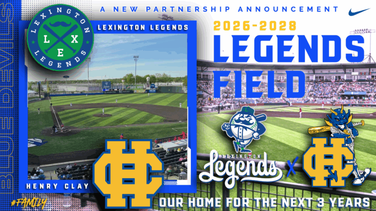 Lexington Legends and Henry Clay High School Baseball Announce Three-Year Partnership