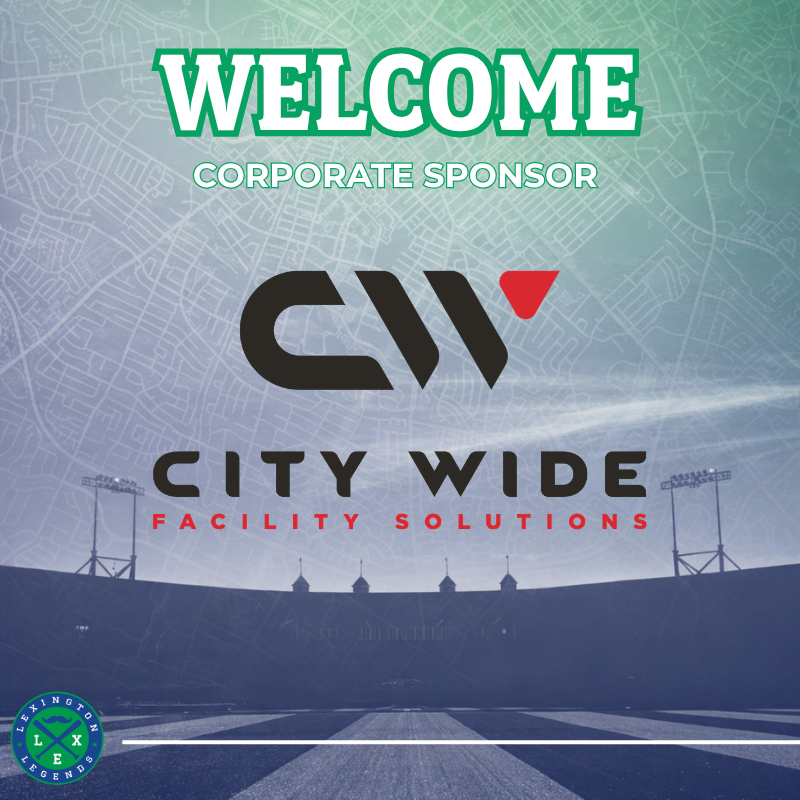Lexington Legends Announce Partnership with City Wide Facility Solutions
